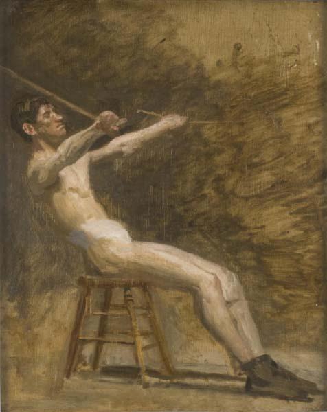 Thomas Eakins Billy Smith oil painting image